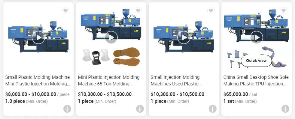 Average price of servo motor injection molding machine